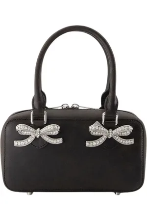Self-Portrait Totes & Shopper - Mini Tote Bag - Leather - Black - Gr. unisize - in - für Damen