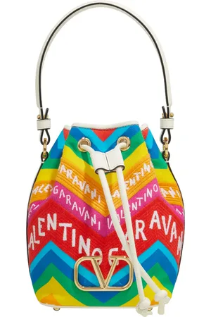 VALENTINO GARAVANI Pochettes - Mini Drawstring Canvas - Gr. unisize - in - für Damen
