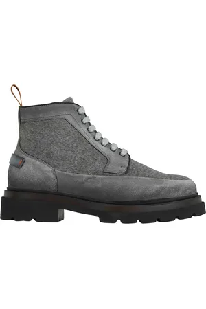santoni Stiefel & Boots - Develop Suede Boots - Gr. 8 - in - für Damen