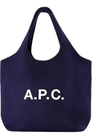 A.P.C. Totes & Shopper - Tote Ninon - Wool - Blue - Gr. unisize - in - für Damen