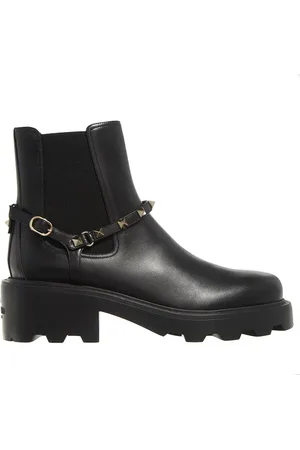 VALENTINO GARAVANI Stiefel - Beatle Rockstud Boots - Gr. 37 (EU) - in - für Damen