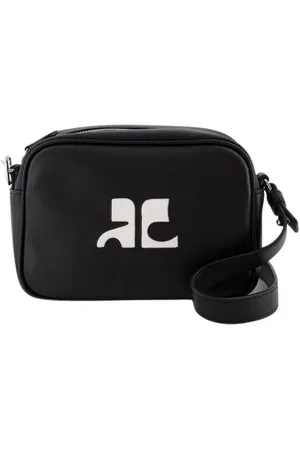 Courrèges Hobo Bags - Reedition Camera Crossbody - Leather - Black - Gr. unisize - in - für Damen