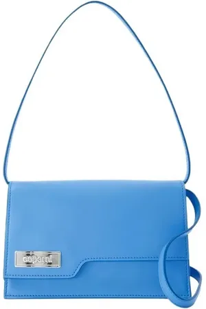 COPERNI Hobo Bags - Mini Folder Bag - Leather - Blue - Gr. unisize - in - für Damen