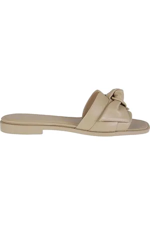 ALEXANDRE BIRMAN Slipper & Pantoletten - Maxi Clarita Square Flat Sandals Brown - Gr. 36,5 (EU) - in - für Damen