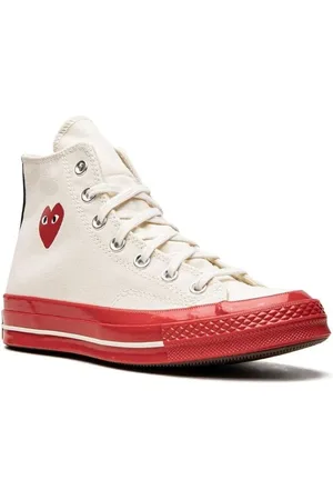 Comme des Garçons Low-Top Sneaker - Comme Des Garu00E7ons Play X Converse Chuck 70 Hi - Gr. 44 (EU) - in - für Damen