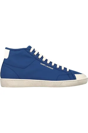 Saint Laurent Low-Top Sneaker - Sl/39 Court Classic Logo Mid-top Sneakers - Gr. 44 (EU) - in - für Damen