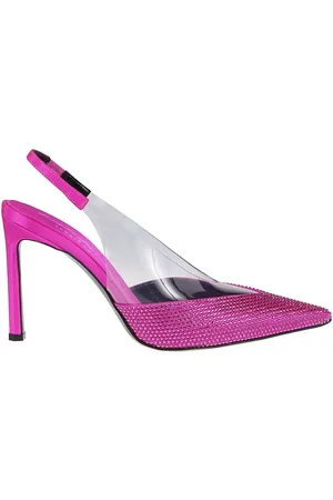 Sergio Rossi Sandalen - Evangelie Slingback Sandals Pink & Purple - Gr. 36,5 (EU) - in - für Damen