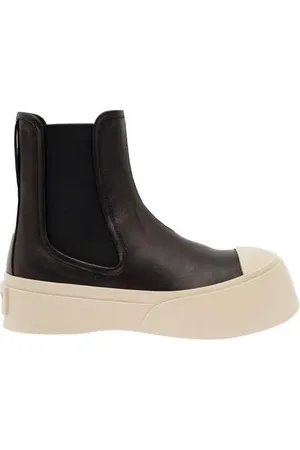 Marni Stiefel & Boots - Black Slip-On Ankle Boots - Gr. 40 (EU) - in - für Damen