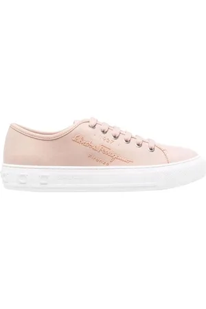 Salvatore Ferragamo Low-Top Sneaker - Mediterr Eco Logo Sneakers - Gr. 37 (EU) - in - für Damen