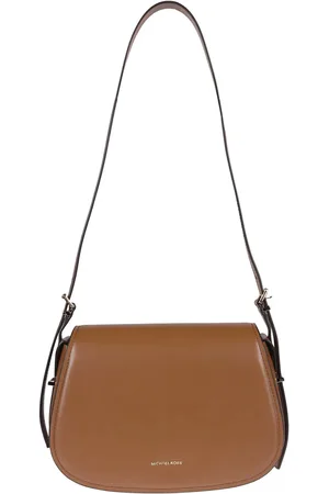 Michael Kors Crossbody Bags - Medium Lydia Flap Messenger Bag Brown - Gr. unisize - in - für Damen