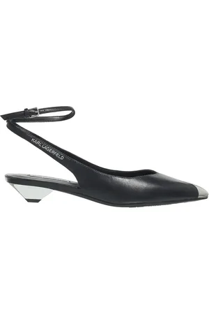 Karl Lagerfeld Sandaletten mit Absatz - Millie Ankle Sling - Gr. 36 (EU) - in - für Damen