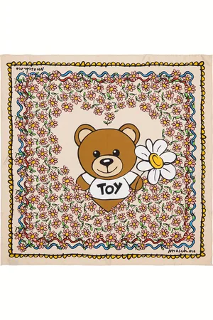 Moschino Tücher & Schals - 100% Silk Twill H. Prt. Square - Gr. unisize - in - für Damen
