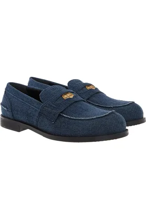 Miu Miu Loafer - Denim Loafers - Gr. 40 (EU) - in - für Damen