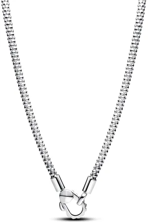 PANDORA Halsketten - Studded chain sterling necklace - Gr. unisize - in Silber - für Damen