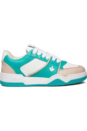 Dsquared2 Low-Top Sneaker - Spiker Leaf Logo Sneakers - Gr. 38 (EU) - in - für Damen