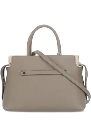 Tory Burch Hobo Bags - Brown Leather "Mercher" Hand Bag - Gr. unisize - in - für Damen