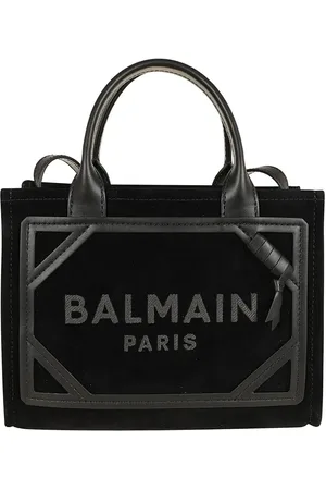 Balmain Totes & Shopper - Black Suede B-Army Shopper - Gr. unisize - in - für Damen