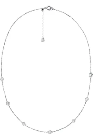 Michael Kors Halsketten - Sterling Station Necklace - Gr. unisize - in Silber - für Damen