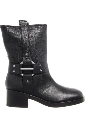 Karl Lagerfeld Stiefel - Brooklyn Mid Leg Strap Boot - Gr. 36 (EU) - in - für Damen