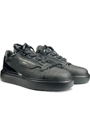 Benjamin Berner Low-Top Sneaker - Sneaker Zwart - Gr. 45 (EU) - in - für Damen