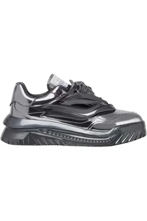 VERSACE Low-Top Sneaker - Odissea Sneakers In Silver - für Damen