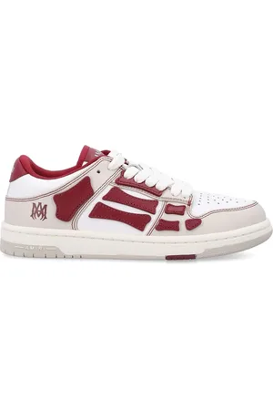 AMIRI Low-Top Sneaker - Varsity Skel Top Low Deep Red - Gr. 43 (EU) - in - für Damen