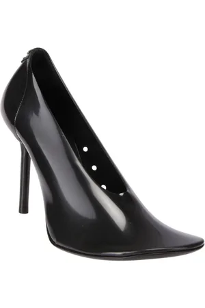 Courrèges Hohe Schuhe - Black Stilettos In Semi-Transparent Translucent Ru - Gr. 36 (EU) - in - für Damen