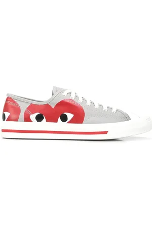 Comme des Garçons Low-Top Sneaker - Comme Des Garu00E7ons Play X Converse Jack Purcel - Gr. 44 (EU) - in - für Damen