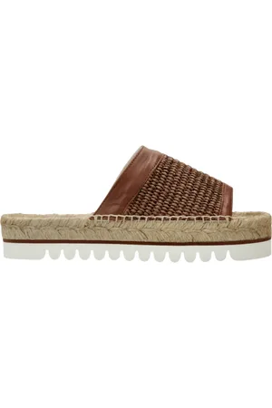 PESERICO SIGN Slipper & Pantoletten - Ciabatta in Pelle e Corda - Gr. 40 (EU) - in - für Damen
