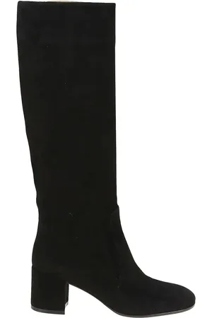 Gianvito Rossi Stiefel - Glen Suede Boots - Gr. 35 (EU) - in - für Damen
