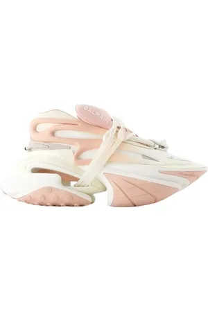 Balmain Low-Top Sneaker - Unicorn Low Sneakers - Leather - Yellow - Gr. 38 (EU) - in - für Damen