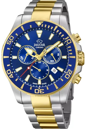 Jaguar Uhren - Executive Diver Uhr - Gr. unisize - in Hellblau - für Damen