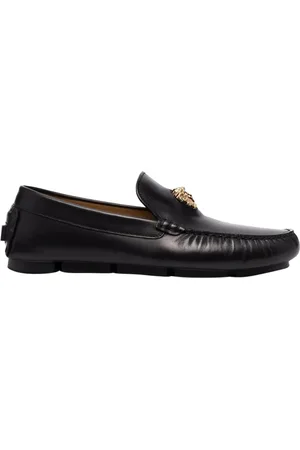 VERSACE Loafer - Flat Shoes Black - Gr. 41 (EU) - in - für Damen