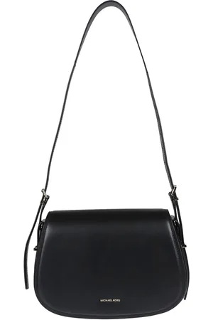 Michael Kors Crossbody Bags - Medium Lydia Flap Messenger Bag Black - Gr. unisize - in - für Damen