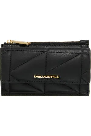 Karl Lagerfeld Portemonnaies - K/Kuilt Zip Cardholder W/Flap - Gr. unisize - in - für Damen