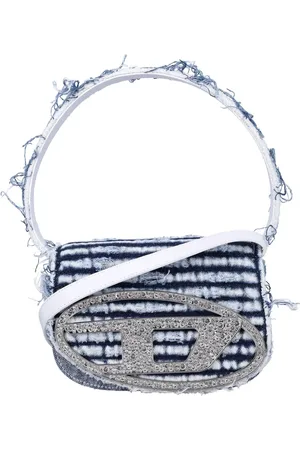 Diesel Crossbody Bags - 1Dr Bleached Denim Broken Blu - Gr. unisize - in - für Damen