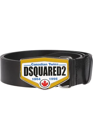Dsquared2 Gürtel - Plaque Belt Black - Gr. 100 - in - für Damen
