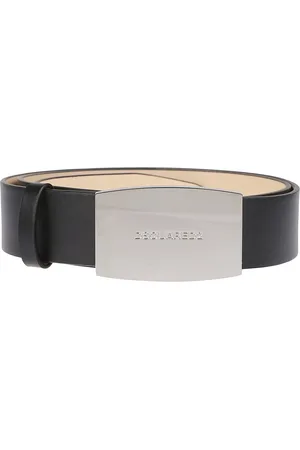 Dsquared2 Gürtel - Logo Plaque Belt Black - Gr. 105 - in - für Damen