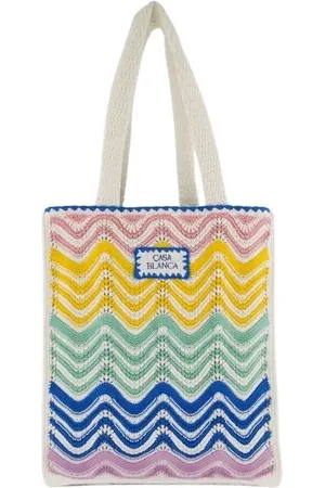 Casablanca Crossbody Bags - Gradient Wave Crochet Tote Bag - Gr. unisize - in - für Damen
