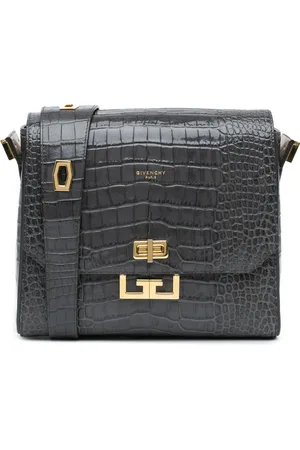 Givenchy Hobo Bags - 2019 Medium Croc Embossed Eden Crossbody - Gr. unisize - in - für Damen