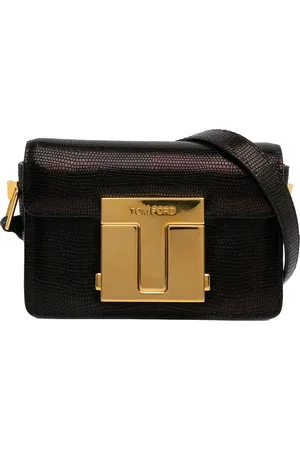 Tom Ford Hobo Bags - 2000-2023 Small T-Clasp Lizard-Embossed Crossbody - Gr. unisize - in - für Damen