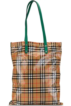 Burberry Shopper - 20th House Check Coated Canvas Tote - Gr. unisize - in - für Damen