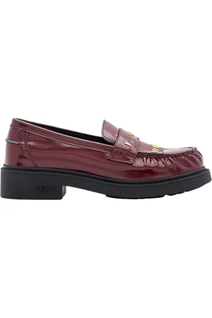 Fendi Leather Loafer With Studs - Gr. 36 (EU) - in
