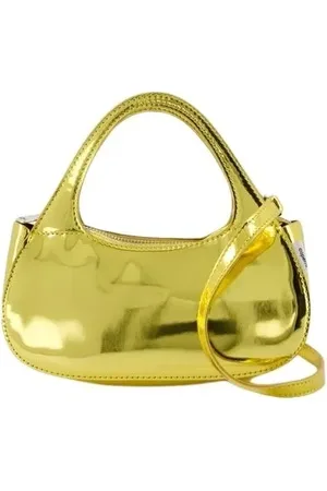 COPERNI Crossbody Bags - Metallic Micro Baguette Swipe Bag - Synthetic - Go - für Damen