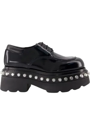 Alexander Wang Atlas Derbies - Leather - Black - Gr. 35 (EU) - in