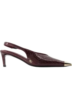 ANINE BING Hohe Schuhe - Nina Pumps - Calfskin - Burgundy - Gr. 36 (EU) - in - für Damen