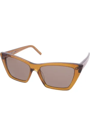 Saint Laurent Sonnenbrillen - SL 276 MICA-060 - Gr. unisize - in Braun - für Damen