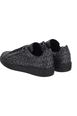 Dolce & Gabbana Low-Top Sneaker - Coated Jacquard Portofino Sneakers - Gr. 40 (EU) - in - für Damen