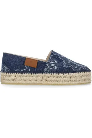 Etro Denim Jacquard Espadrillas - Gr. 36 (EU) - in