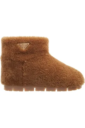 Prada Stiefeletten - Boots with Shearling - Gr. 37 (EU) - in - für Damen
